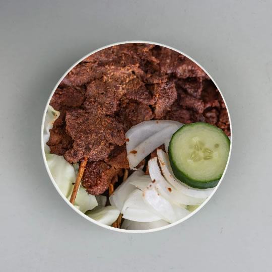 Tray of Suya