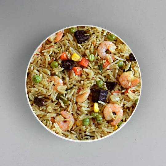 Nigerian Fried Rice / Liver Fried Rice