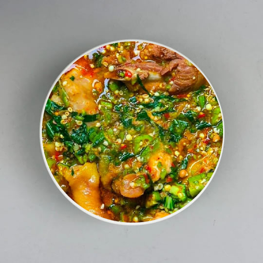 Mixed Protein Okro